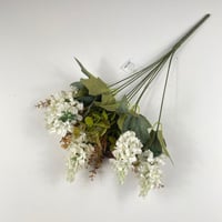 باقة ورد دولفينيوم صناعي قطيفة بألوان متنوعة