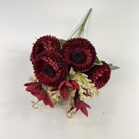 باقة ورد منغوليا قطيفة بألوان متنوعة