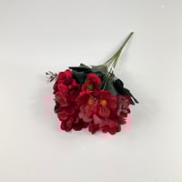 باقة ورد أنيمون صناعي قطيفة فاخرة