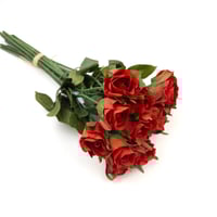 ورد صناعي بيبي روز شبه طبيعي بألوان مبهجة