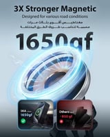 شاحن سيارة مغناطيسي لاسلكي