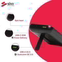 باور بانك مغناطيسي لاسلكي -متجر ska