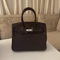 coffee birkin 25 cm
