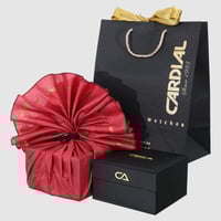 ساعة نسائية جلد كارديال 21507