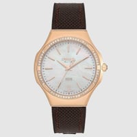 ساعة رجالية ألماس كارديال فابريك ليذر 210565