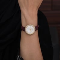 ساعة نسائية جلد كارديال 20552