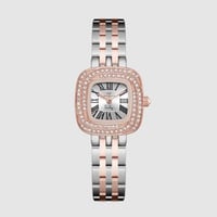 ساعة نسائية هوقو ووتش 258126 روز جولد مينا أبيض