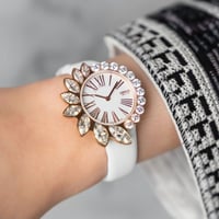 ساعة نسائية جلد كارديال 21507