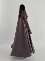 عباية كريب نص كلوش