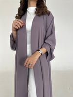 عباية ناعمة كريب قصة نص كلوش