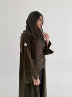 عباية صوف إيطالي قصة ربع كلوش