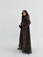 عباية صوف إيطالي قصة ربع كلوش