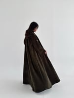 عباية صوف إيطالي قصة ربع كلوش