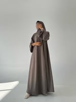 عباية شامواه اكمام فتحة