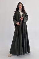 عباية صوف أيطالي ربع كلوش