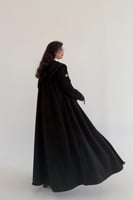 عباية شامواه مع قبعة