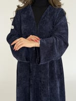 عباية صوف كحلي قصة نص كلوش