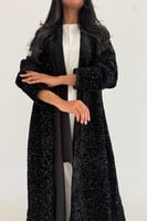 عباية شيفون مخمل كريب قصة نص كلوش