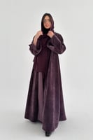 عباية صوف ايطالي ربع كلوش