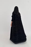 عباية شيفون مخمل كريب قصة نص كلوش