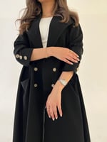 عباية جاكيت رسمي مع جيوب