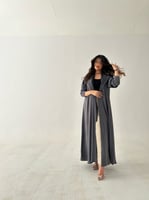 عباية كريب بارد نص كلوش