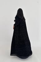 عباية شيفون مخمل كريب قصة نص كلوش