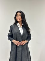 عباية لنن هندي رسمة خاصة توفيس