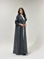 عباية لنن هندي رسمة خاصة توفيس