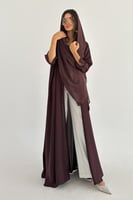 عباية صيفية كريب قصة نص كلوش