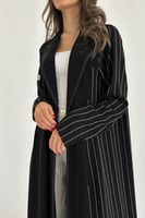 عبايه بياقه كريب ملكي قصة نص كلوش