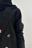 عباية شانيل مع شامواه ربع كلوش