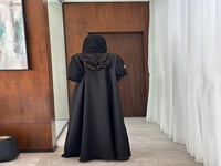 عباية جاكار مع تدخيله كريب كلوش