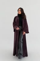 عباية صوف ايطالي ربع كلوش