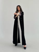 عباية رسمي بياقة كريب ملكي