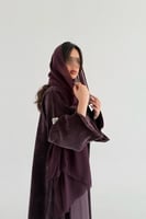 عباية صوف ايطالي ربع كلوش