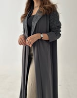 عباية كريب بارد نص كلوش