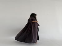 عبايه حرير مغسول نص كلوش