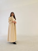 عباية شامواه بجيوب أمامية ربع كلوش