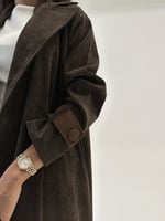 عباية شامواه ايطالي مقلم قصة ربع كلوش