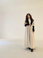 جوخ مع مخمل كوري ربع كلوش