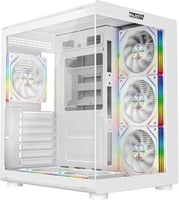 Majesty Lightning  الابيض بست مراوح مع ريموت التحكم بإضاءة المراوح (+100 ريال)