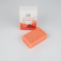 صابون اللبان العماني الطبيعي والعكر الفاسي 100 جرا...