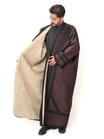 فروة روسي رجالية فاخرة – دفء وأصالة تراثية