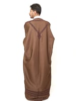 فروة طفيلي رجالية – قماش انجليزي خارجي فرو طفيلي د...