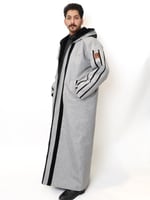 فروة لون رصاصي جذاب | تصميم فاخر وفخم"