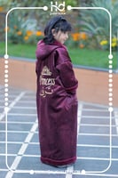 فروة اطفال عنابي غامق