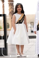 فستان اوف وايت تصميم البشت