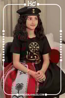 تنوره سدو احمر + تيشرت اسود يوم التاسيس