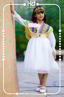 فستان التأسيس2025/ابيض